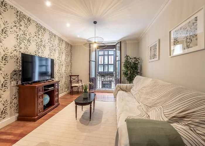 Ayuntamiento Bilbao, Casco Viejo -parking Optional Apartman